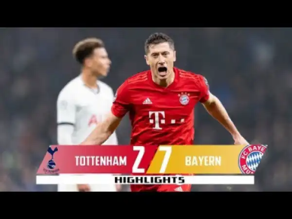 Tottenham vs Bayern Munich 2  -  7 | UCL All Goals & Highlights | 01-10-2019
